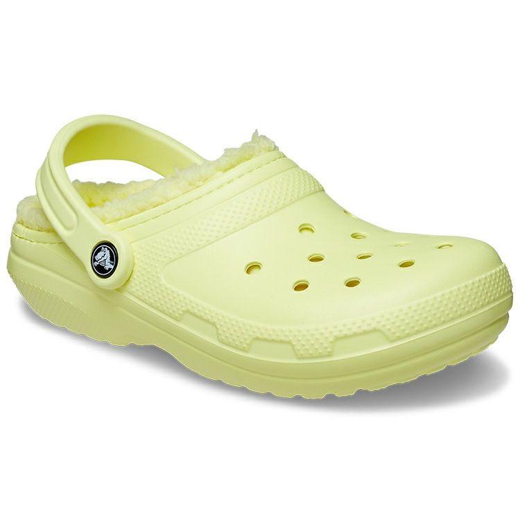 Crocs Classic Clog EVA Fashion Round Toe Hole Shoes Unisex clogs Iris-Yellow 203591-75U