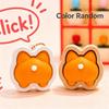 Finger Button Clicker Fidget Keychain Button Press Click Keyring  Gifts for Children