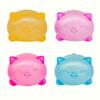 Cute Cat Squishy Stress Ball Transparent Squeeze Fidget Toy for Anxiety Relief