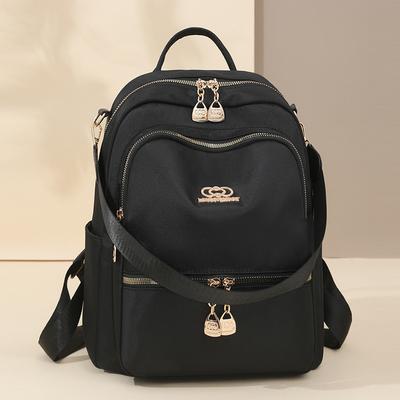 PU Backpack Large Capacity Women's Outdoor Travel Backpack Multi-Purpose Shoulder Bag