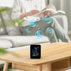 Portable 5 In 1 Air Quality Detector Smart Clear Display Accurate Monitor For Safety CO2 TVOC HCHO Testing Monitoring Detection