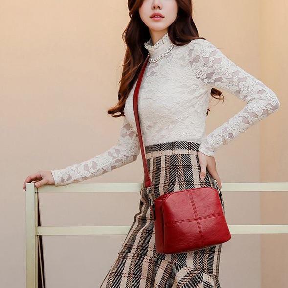 Korean Style 2025 Women's Bucket Bag - Elegant, Versatile Crossbody and Shoulder Bag