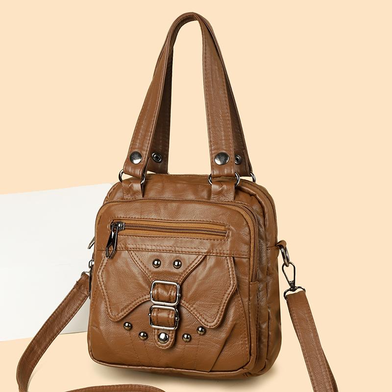 Multifunkční taška přes rameno crossbody kabelka dámský malý batoh