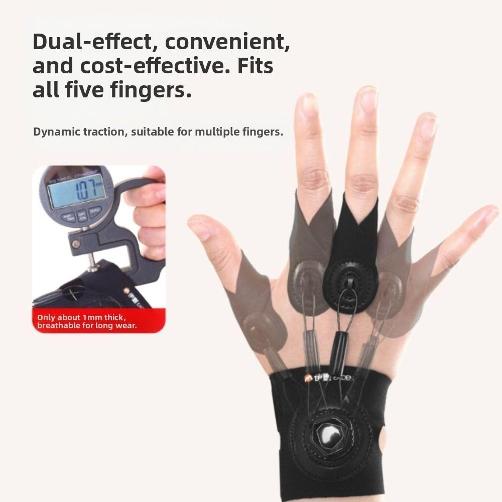 Knob Adjustment Finger Corrector Traction Finger Trainer Splint Joint Protection