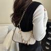 Spring New Women Simple Shoulder Bag Fashi Straw Fashiable and Versatile Crossbody Bag Lightweight Casual Commuting Bag