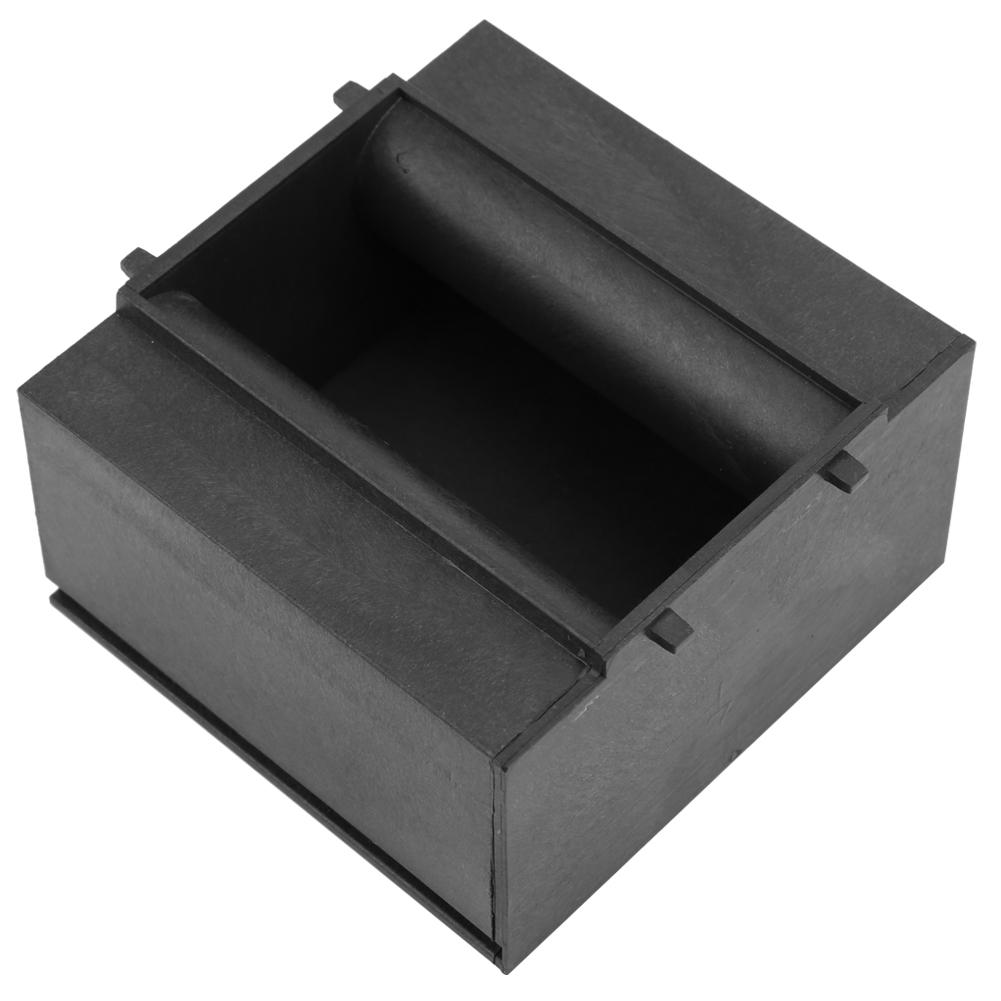 Plastic Black Durable Compact Lightweight Surfing Square Handle Practical Surfboard AccessoryBlack чёрный