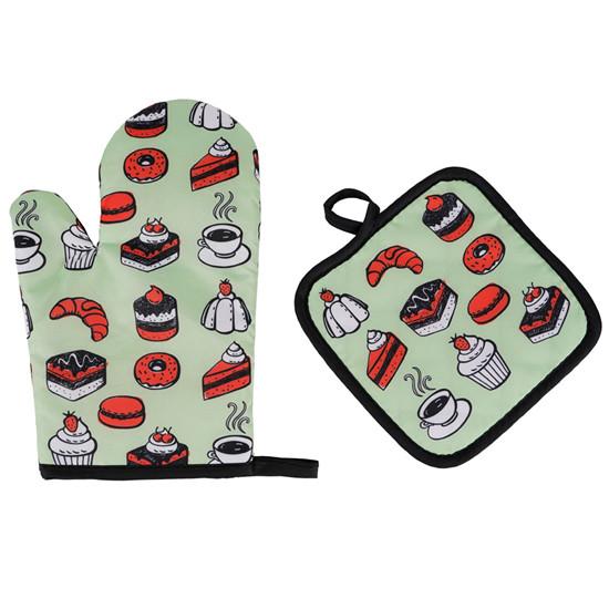 

Кухонные перчатки для духовки, противоожоговые и теплоизоляционные, удобные в использовании для выпечки