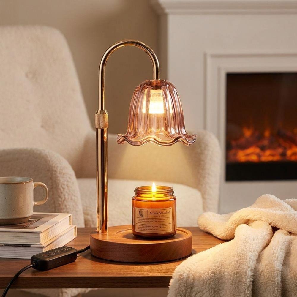 Timer Candle Warmer Lamp Adjustable Height Wax Melting Lamp Wax Warmer Lamp  Office