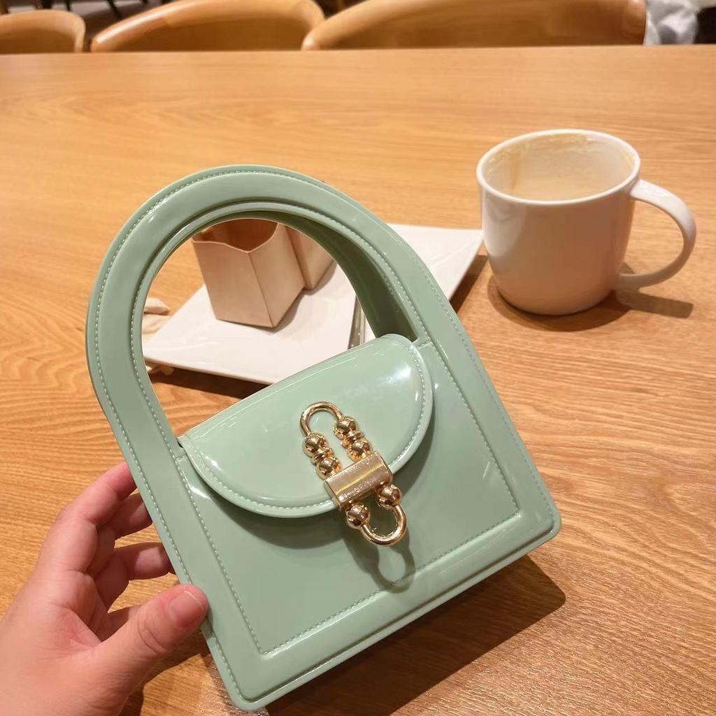 2025 Frühling/Sommer Jelly Mini Crossbody Tasche - Trendige, vielseitige Kettentasche für Damen und Kinder