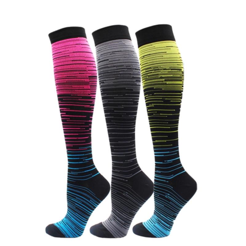 1/3 Pairs Compression Socks Men Stockings Best Medical Nursing Hiking Travel Flight Sox Running Fitness Varicose Veins Pregnancy