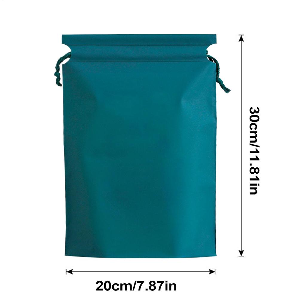 Waterproof drawstring bag dustproof storage bag foldable and reusable travel bag for Swimwear Clothes Camping