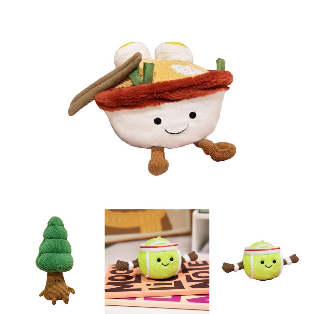 Adorable Jc Creative Plush Toy Pine Tree Ramen Doll Perfect For Holiday Decor And Girls' Room