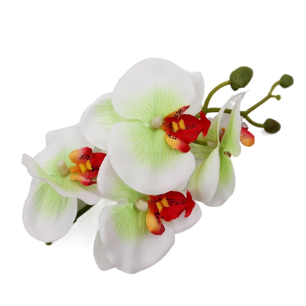 Korean Style Orchid Flower Hairpin Butterfly Orchid Bohemia Duckbill Clip  Wedding Decoration