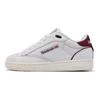 Reebok Club C Bulc White Classic Burgundy Unisex Sneakers Chalk 100032938