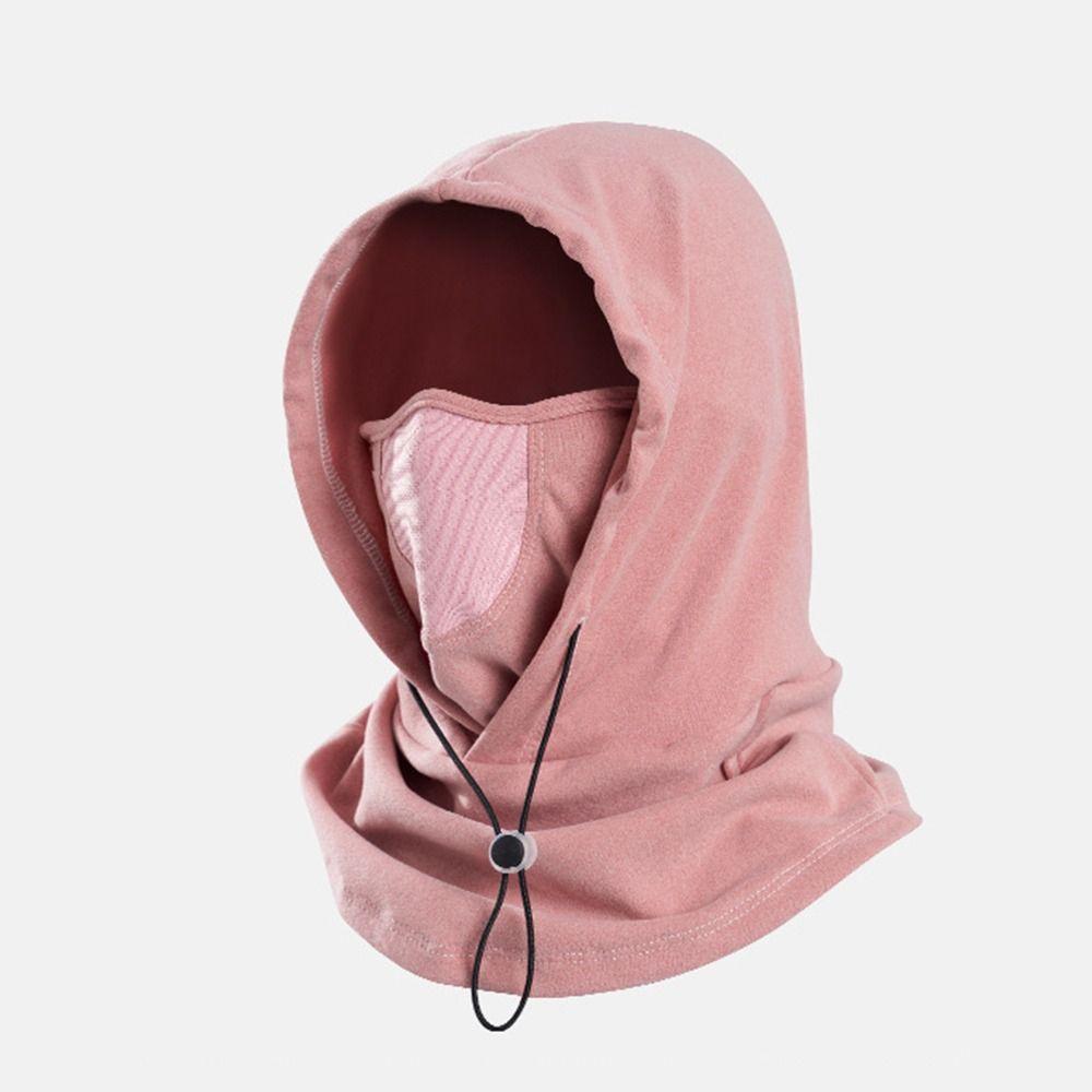 Waterproof Warm Pullover Hat Soft Winter Balaclava Simplicity Cycling Windproof Cap  Women's