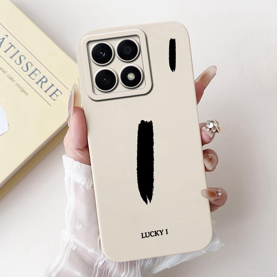 For Honor X8 X8a Case for HonorX8 4G X 8 A CRT-LX1 Soft Silicone Phone Coque Letter Painted Shockproof Protective Fundas Cover