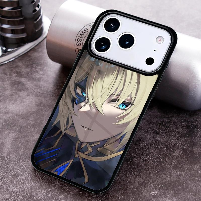 Dainsleif Genshin Impact Phone Case For iPhone 17 16 15 14 13 12 11 Pro Max Plus 17Air Soft Silicone Cover