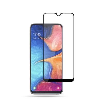 Screen Protector for Your Samsung Galaxy A20e In Tempered Glass Silk Printed Curved Edge Full Coverage 9H HD Transparent