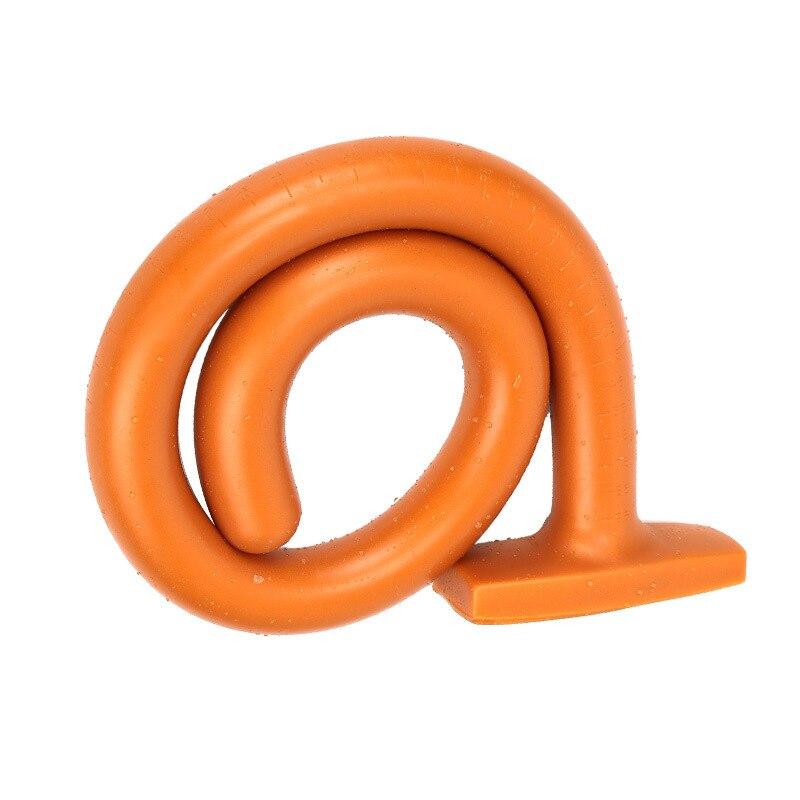 Silicone Anal Plug Masturbator with Suction Adult Sex Toy Big Dildo Pull Beads Fisting Realistic Penis Pegging Slave BDSM