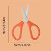 Mini Household Scissors, Stainless Steel DIY Craft Scissors, Manual Paper Cuttings, for Offices, Schools and DIY Crafts