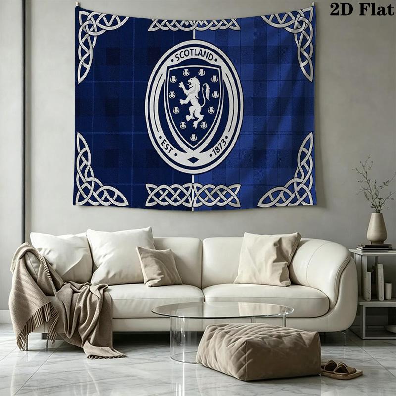 Scotland Wall Tapestry Aesthetic Wall Hanging Printed Fabric Blanket Decorative Tapestries for Bedroom Living Room Home Decor