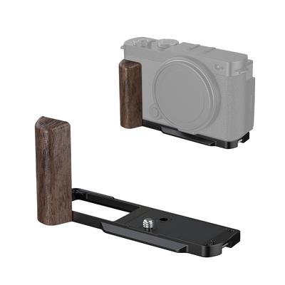 SmallRig Wooden Handle Grip Holder for Panasonic LUMIX Retro Style Side Handle with Screw Arca Quick Release Compatible with MFT QR Plates and Tripods