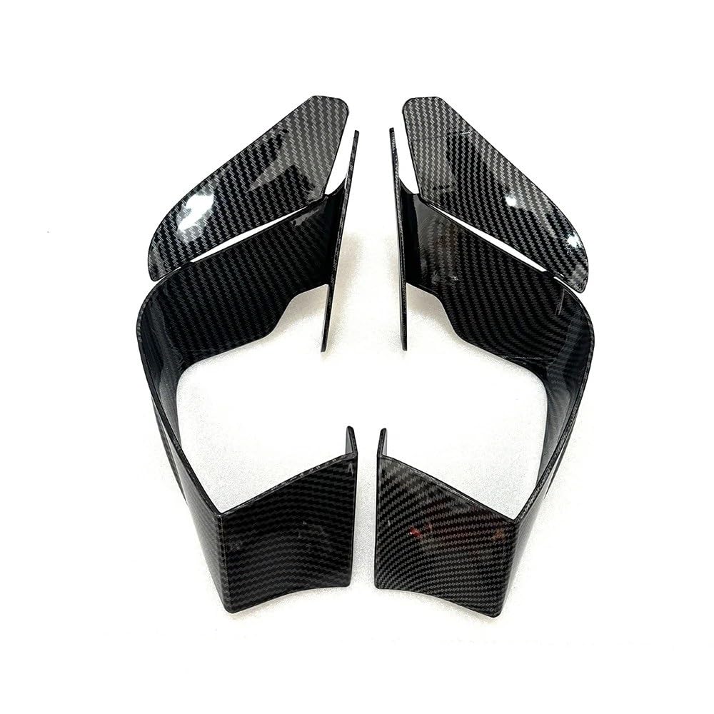 Fit Motorcycle Fairing Fixed Wing Aerodynamic Motorcycle Front Spoiler (Carbon Fiber) For S1000 RR