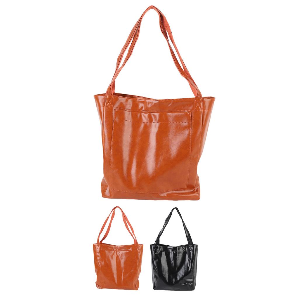 Shoulder Handbag for Women PU Leather Large Work Bag Weekender Travel Purse for Business Commuting E