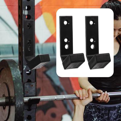 2 Pièces Support Mural pour Haltères Accessoire de Salle de Sport à Domicile, Premium, Fitness Pratique