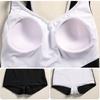 Badeanzug Damen Konservativ Einteiler Boxer Sport Bauchbedeckung Zum Schlank Zeigen Große Größe High-End Mode Heißes Baden