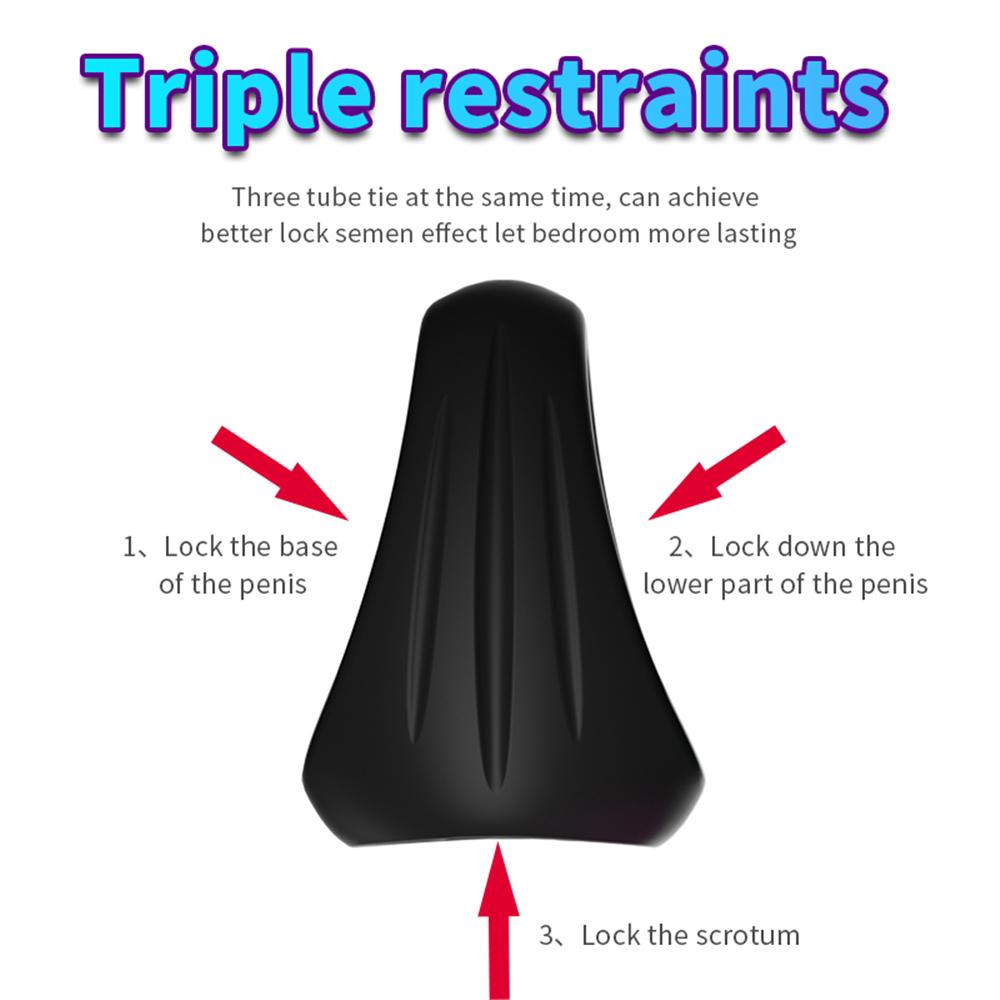 Men Sex Penis Cock Ring Stay Hard 3 Color Cock Ring Erotic Sex Toys For Men Extend Delay Times Erotik Silicon Rings Adult Supply