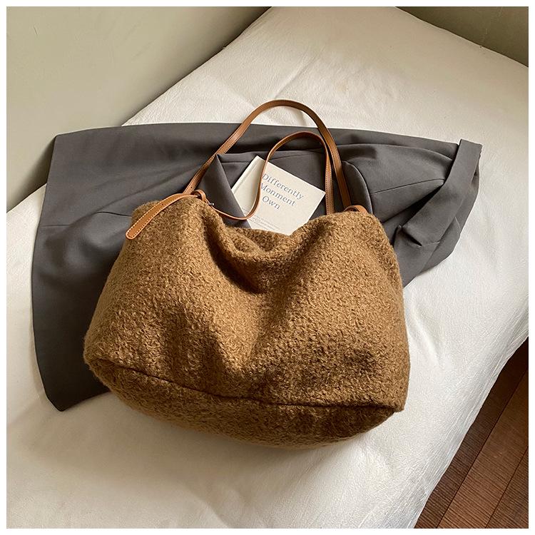 Women's 2025 Versatile Large Tote Bag - Autumn/Winter Single Shoulder Handbag