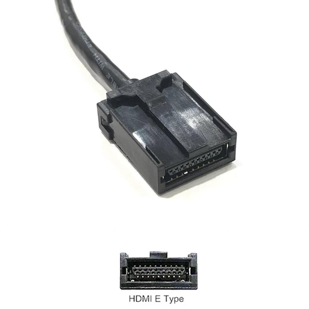 Car Navigation HDMI Cable 1.5m E Type & A Type for Toyota Honda NSZT