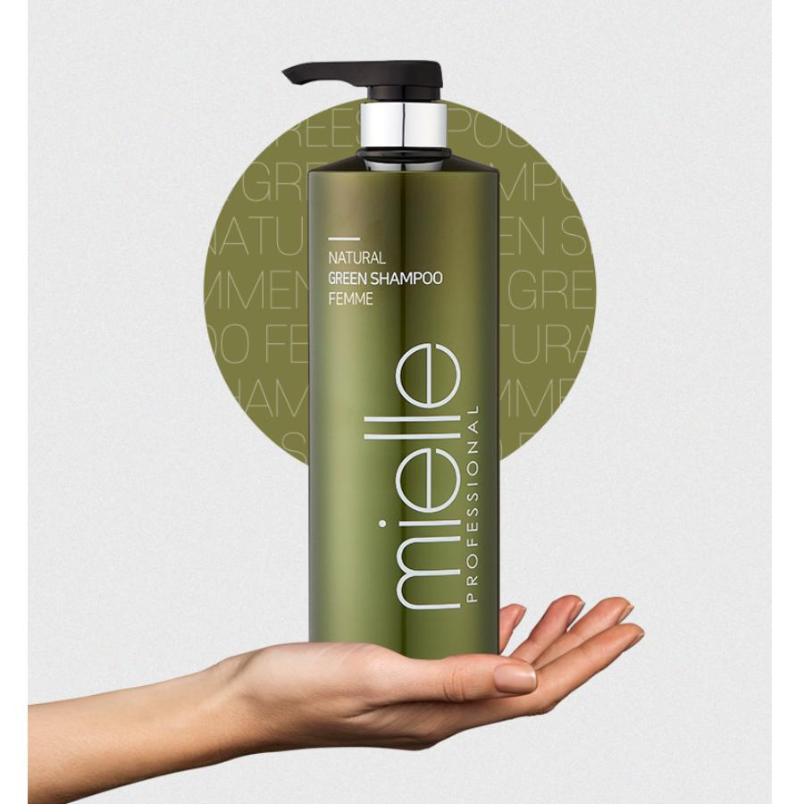 Mielle Natural Green Shampoo Femme 1000ml
