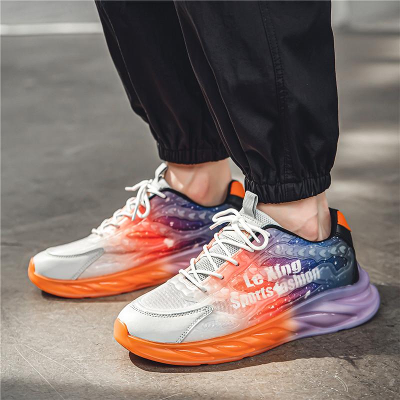 

Новая дышащая спортивная мужская обувь из сетчатой ​​ткани с разными цветами 39-44 44 оранжевый