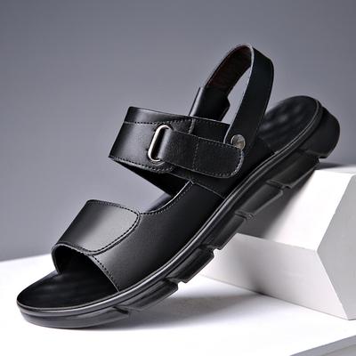 Mode für Herren Neue Sommer Herren Offene Sandalen Modetrend Strandschuhe Hausschuhe Herrensandalen Herrensandalen Sommer Ledersandalendrt
