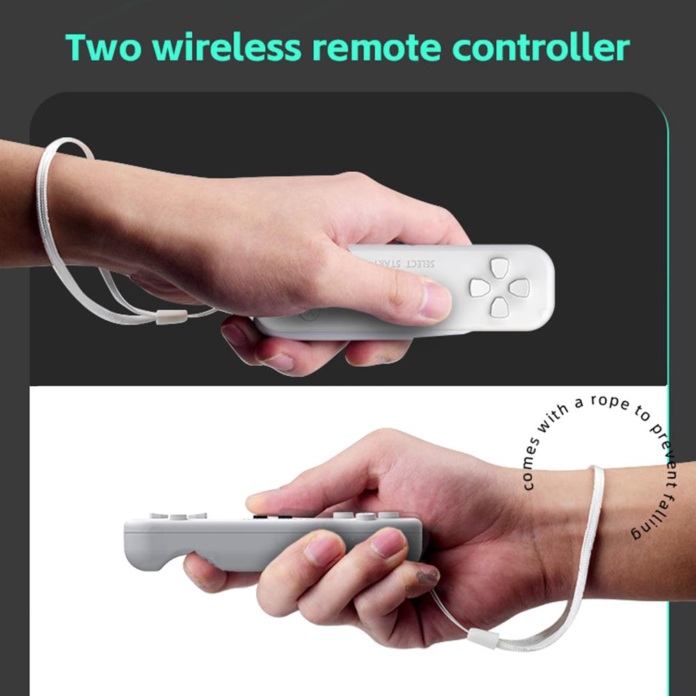 DATA FROG Y2 FIT Built-In 1086 Games HD TV Video Game Stick Double Wireless Gamepad