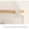 Nordic Style Wall Hanging Storage Bag Multifunctional Door Pouch Container Door Tote Bags  Closet