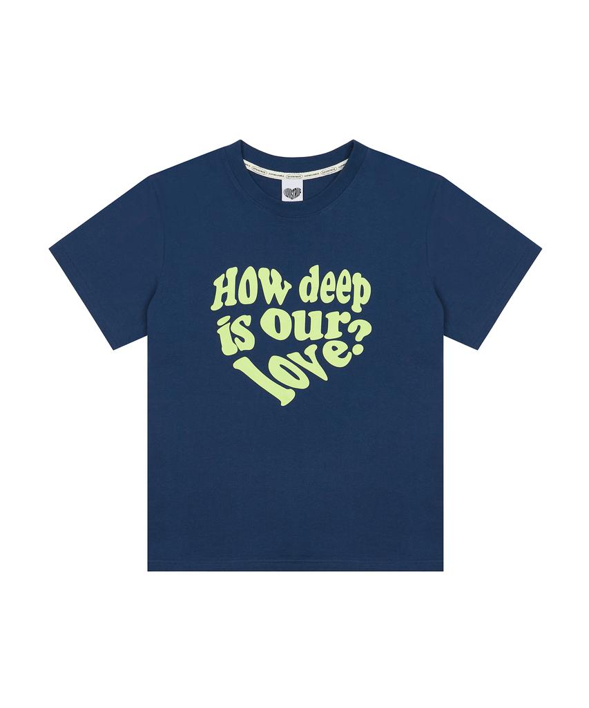 LUVISTRUE Dn Luv Tee(Navy)