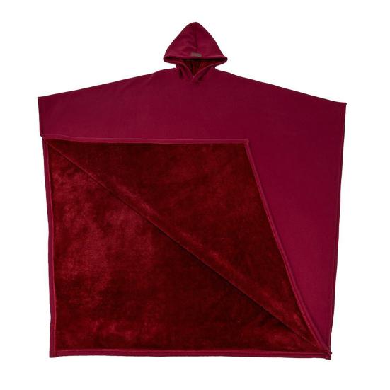 

Большой плащ-одеяло для женщин, мужчин, взрослых, унисекс, свободного кроя, флисовый плащ-худи, зимний теплый плюшевый носимый плащ-одеяло, халат красный