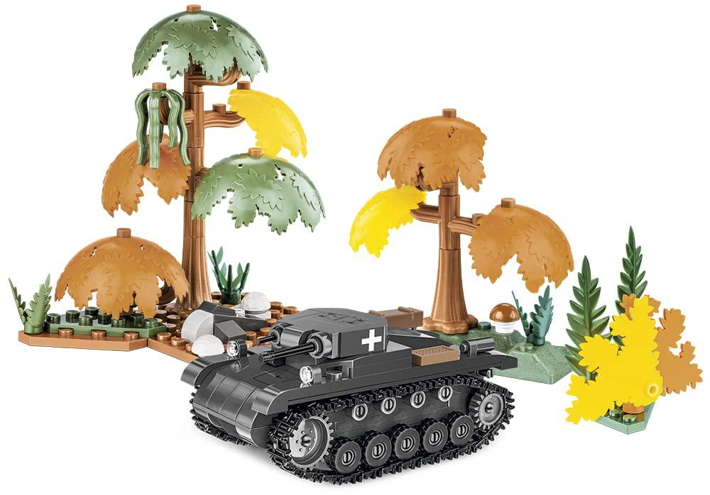 COBI Blocks German Tank Panzer PANZER II 250 Pieces IN Compatible with Lego AUSF.A 1/48 [MADE EU] #2718