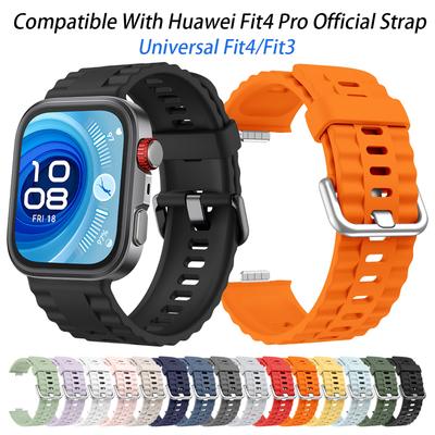 Cinturino in Silicone Per Huawei watch Fit 4Pro Cinturino Originale Sostituzione Cinturino Sportivo Per Huawei watch Fit 4/3 Fascia