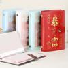 Get Rich Overnight 100 Envelopes Money Saving Challenge Save Money PVC Money Collection Book Large Capacity Waterproof