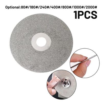 Multi Grit Diamond Coated Flat Lap Wheel 100mm 4 Lapidary Grinding Disc