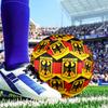 Eagle Emblem Of Germany Soccer Ball Size 5 Soccer Ball, Machine-stitched, Durable, Suitable for Training and Matches Fan Gift