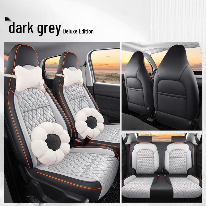 Leapmotor T03 Cartoon Seat Covers - Full Coverage, 22 Models, All-Season Universal Fit.