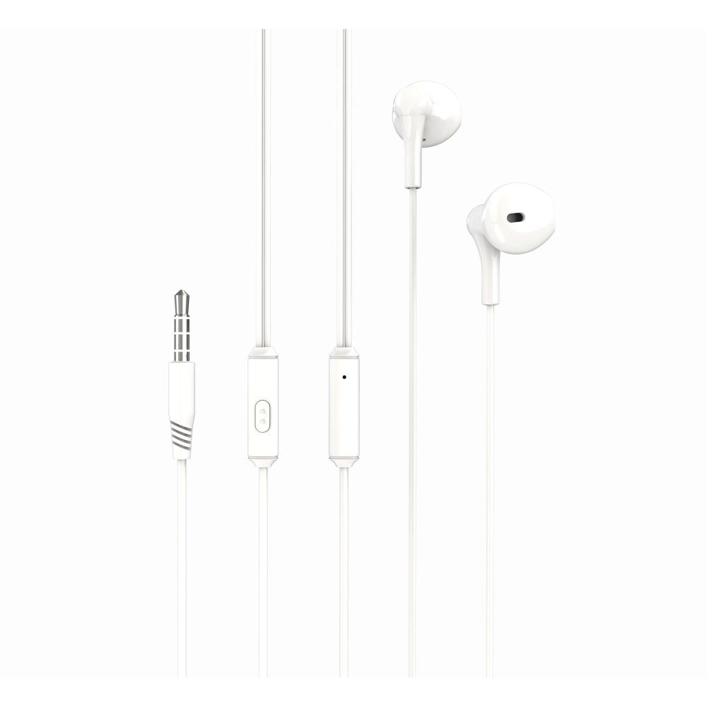 Xo Słuchawki Przewodowe Ep39 Jack 3,5Mm Douszne Białe