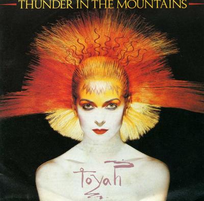 7inch Record TOYAH - Thunder In The Mountains SAFE38 Safari Records 1981 UK Rock Used