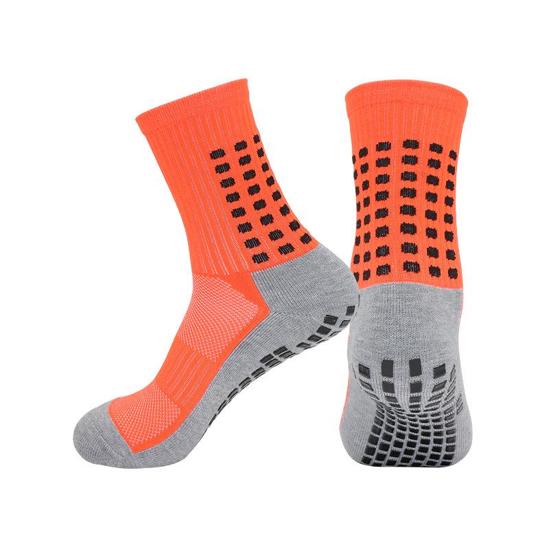 Summer Professional Non-Slip Football Socks Towel Bottom Sports Socks Adult Thickened Dispensing Non-Slip Socks Medium Tube Children