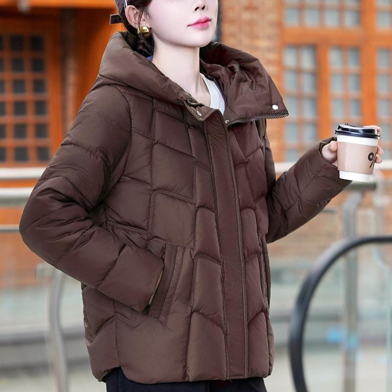 Women's Coats Winter Short Parkas Hooded Loose Thick Warm Women Jackets